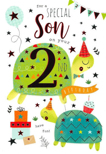 Picture of FOR A SPECIAL SON ON YOUR 2ND BIRTHDAY